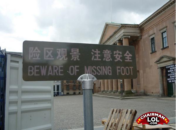 Missingfoot